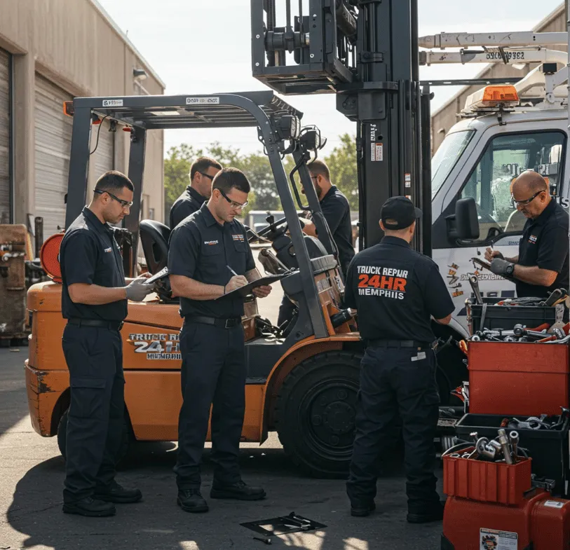 Forklift Inspection & Maintenance On-Site Assistance Memphis
