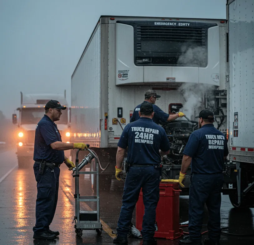Refrigerated Truck Repair Shop Near Me Truck Repair 24hr-Memphis