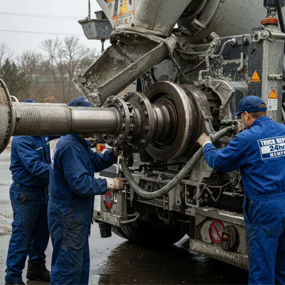 Cement Mixer Truck Repair, memphis