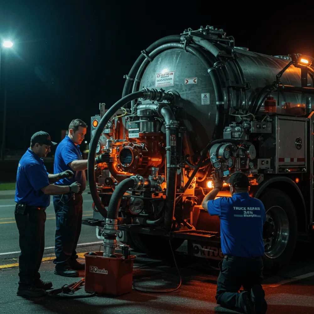 Septic Tank Truck Repair, memphis