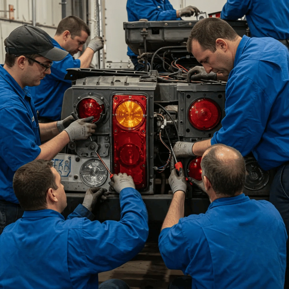Same Day Truck Head Lamp and Tail lamp Repairs in Memphis