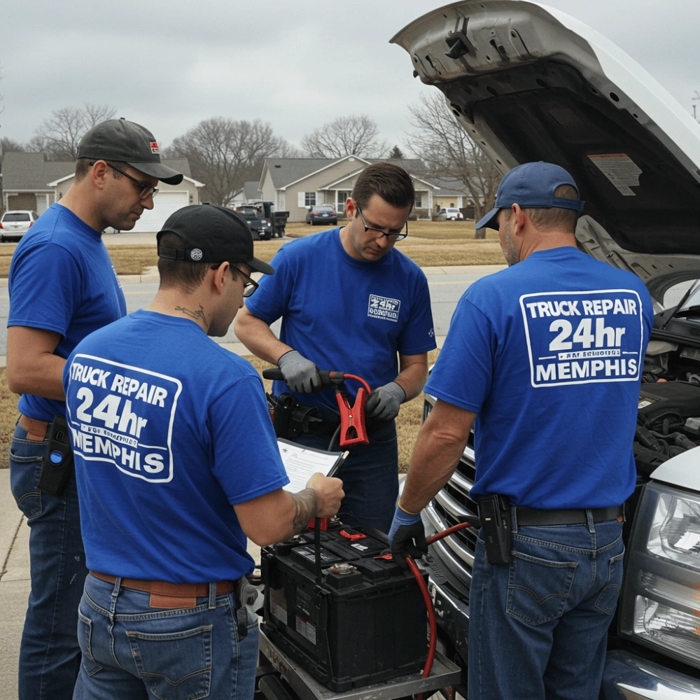 Truck Battery Service (Diagnosis, Jumpstart, Replacement) in Memphis